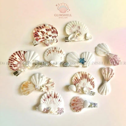 Luxury Handmade Seashell Hair Clip